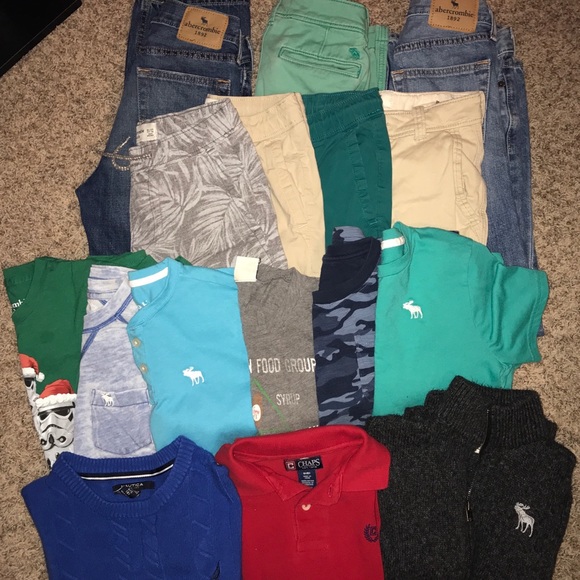 BOYS sz. 11/12 Abercrombie & Fitch (16 items$